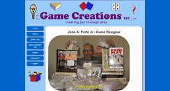 Desktop Screenshot of gamecreationsllc.com